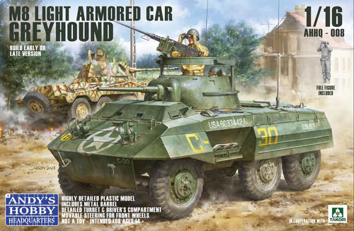 Andy's Hobby Headquarters 1/16 US M8 Greyhound